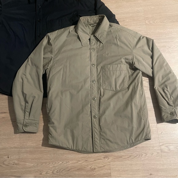 Lot Uniqlo U Padded Shirt Jacket Christophe Lemaire - Picture 3 of 15